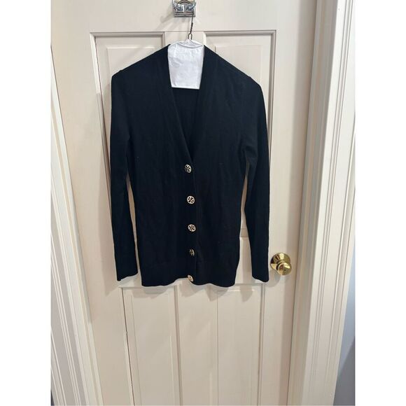 Tory Burch signature wool cardigan size XS - Picture 1 of 4